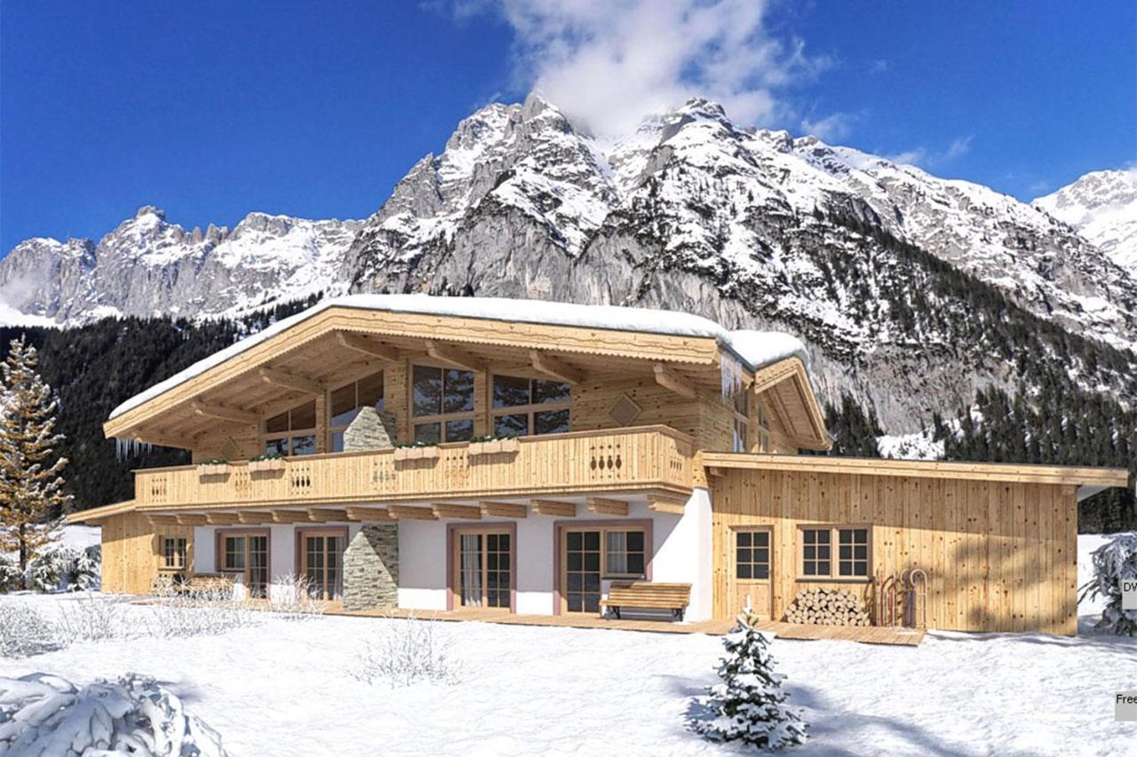Alpenchalet Im Leutaschtal Exterior foto